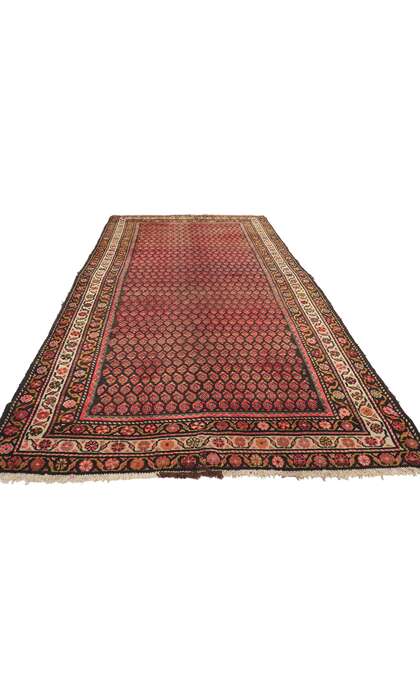 4 x 9 Vintage Persian Malayer Rug 75216