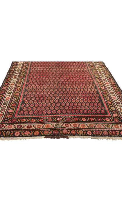 4 x 9 Vintage Persian Malayer Rug 75216