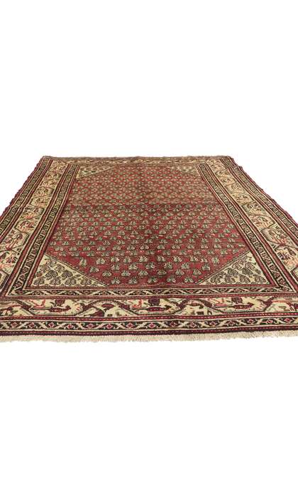 5 x 7 Vintage Persian Hamadan Rug 76090