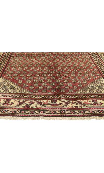 5 x 7 Vintage Persian Hamadan Rug 76090