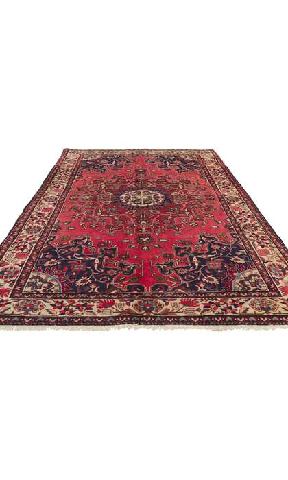 5 x 7 Vintage Persian Hamadan Rug 77158