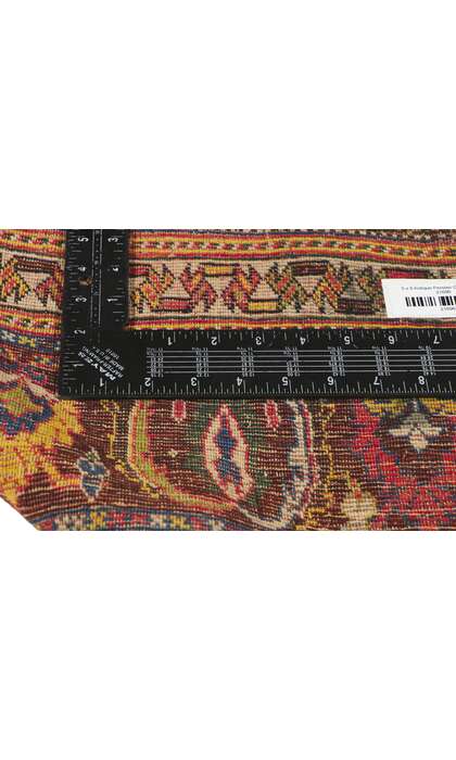 5 x 8 Antique Persian Qashqai Rug 21696