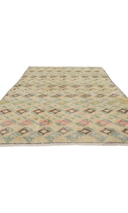 5 x 8 Vintage Turkish Sivas Rug 51224