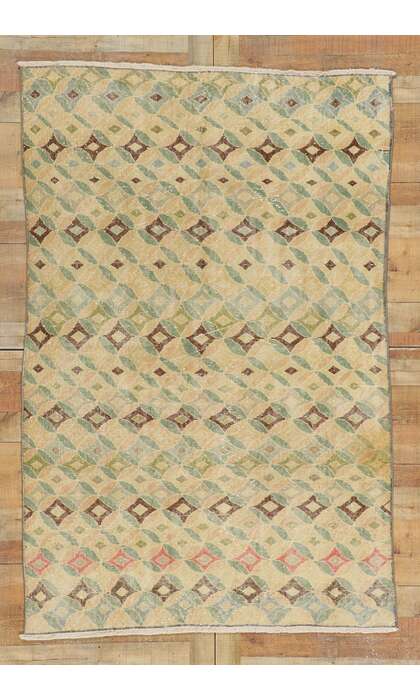5 x 8 Vintage Turkish Sivas Rug 51224