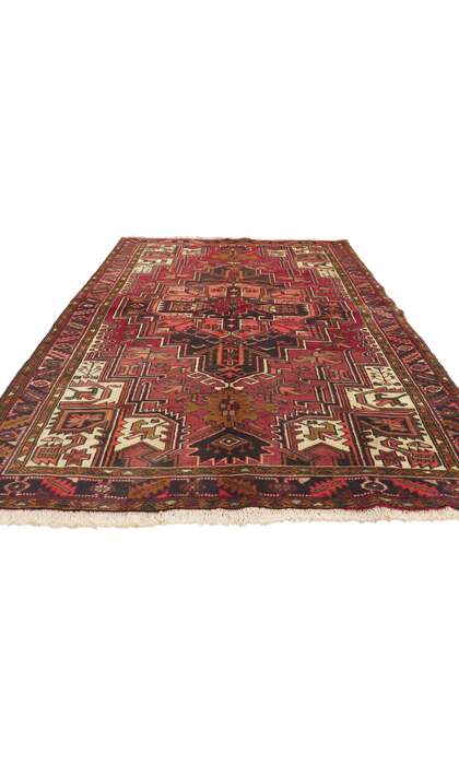 5 x 8 Vintage Persian Heriz Rug 75299