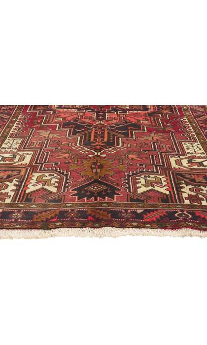 5 x 8 Vintage Persian Heriz Rug 75299