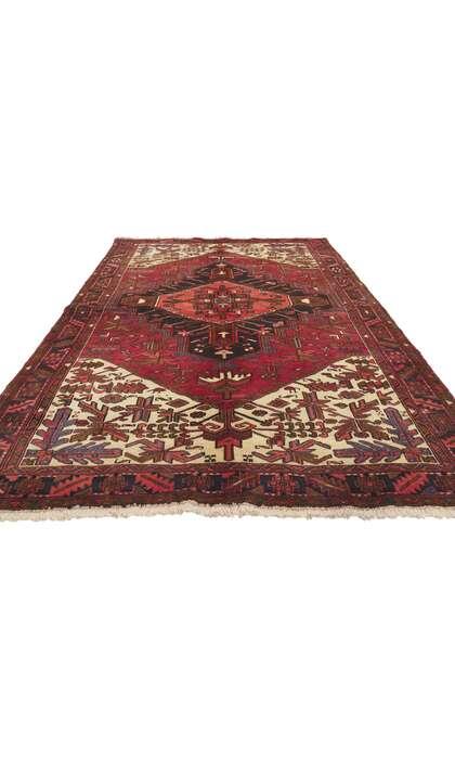 5 x 8 Vintage Persian Heriz Rug 75304
