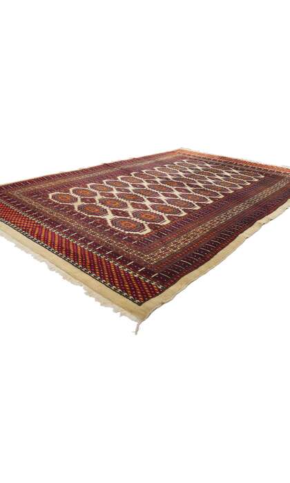 5 x 8 Vintage Pakistani Bokhara Rug 74502