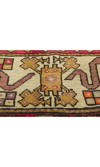 5 x 8 Vintage Turkish Oushak Rug 50328
