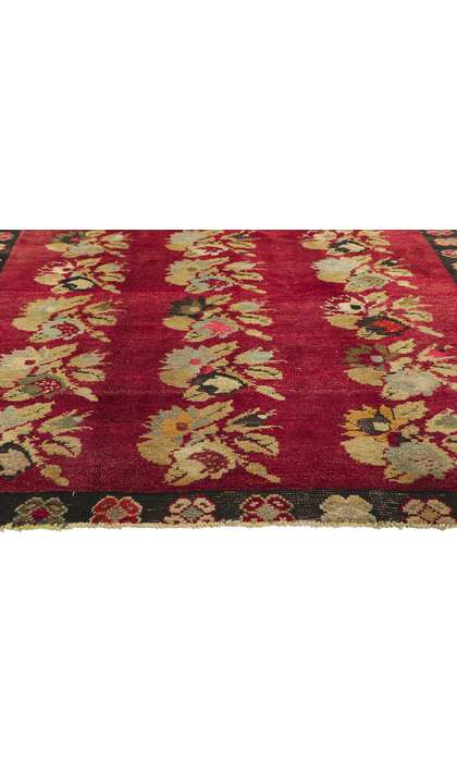 5 x 9 Vintage Turkish Oushak Rug 51670