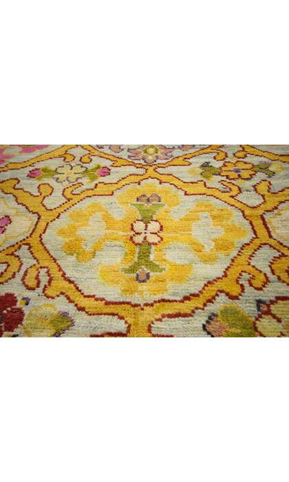 6 x 8 Colorful Oushak Rug 60760