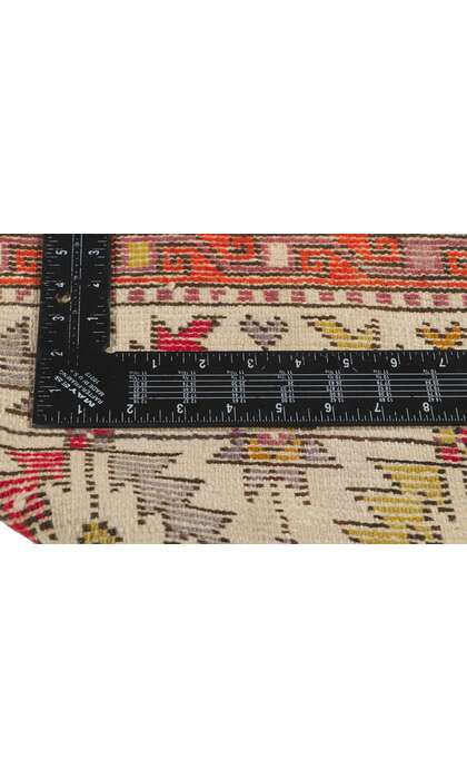 6 x 8 Vintage Turkish Colorful Oushak Rug 51781