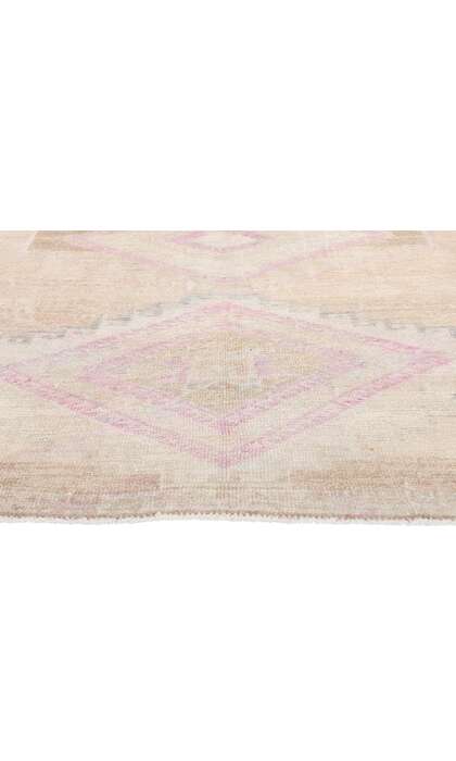 7 x 10 Vintage Muted Oushak Rug 53869