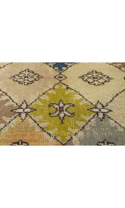 7 x 10 Vintage Turkish Sivas Rug 52138