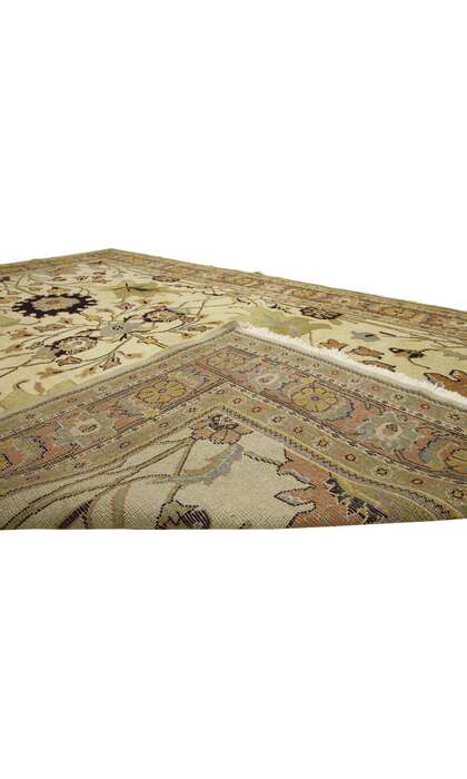 7 x 10 Vintage Persian Mahal Rug 75085