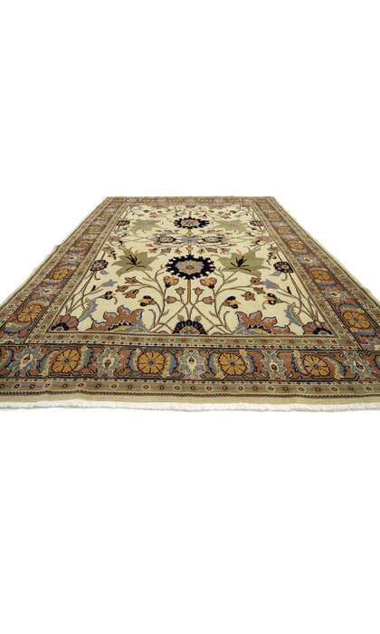 7 x 10 Vintage Persian Mahal Rug 75085