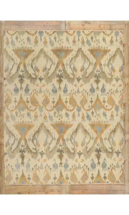 8 x 10 Transitional Ikat Rug 30045