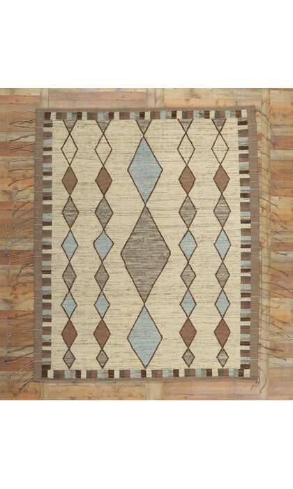 8 x 10 Earth-Tone Moroccan Rug 80799