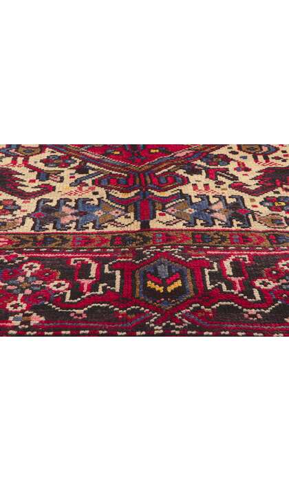 8 x 10 Vintage Persian Heriz Rug 76246