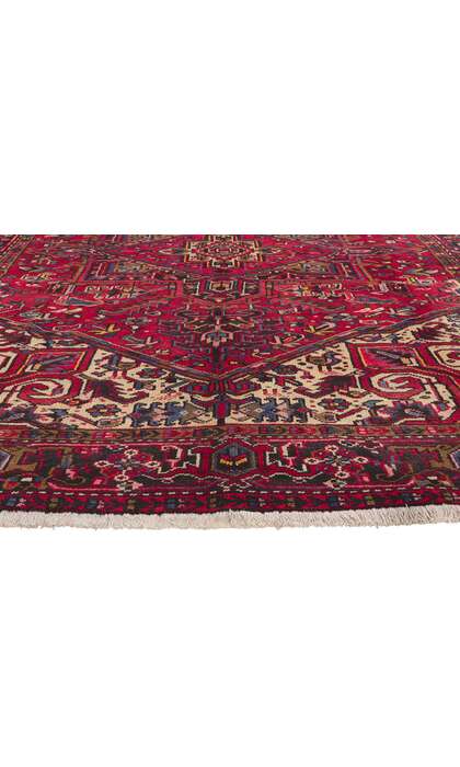 8 x 10 Vintage Persian Heriz Rug 76246