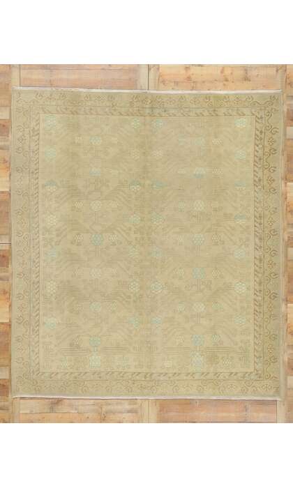 9 x 10 Turkish Khotan Rug 51624