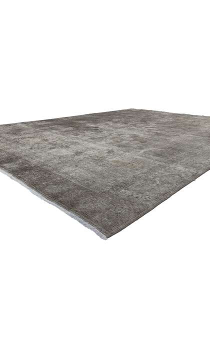 9 x 11 Vintage Persian Overdyed Rug 78592