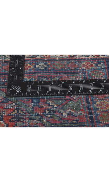 10 x 14 Antique Persian Mahal Rug 78529