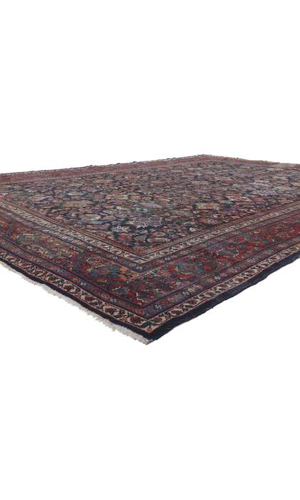 10 x 14 Antique Persian Mahal Rug 78529