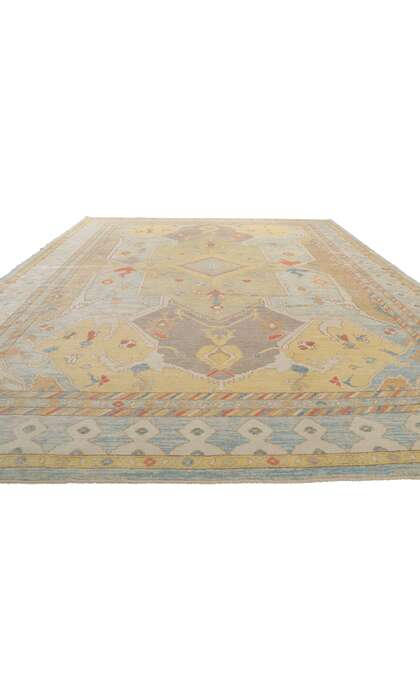 10 x 15 Colorful Oushak Rug 53782