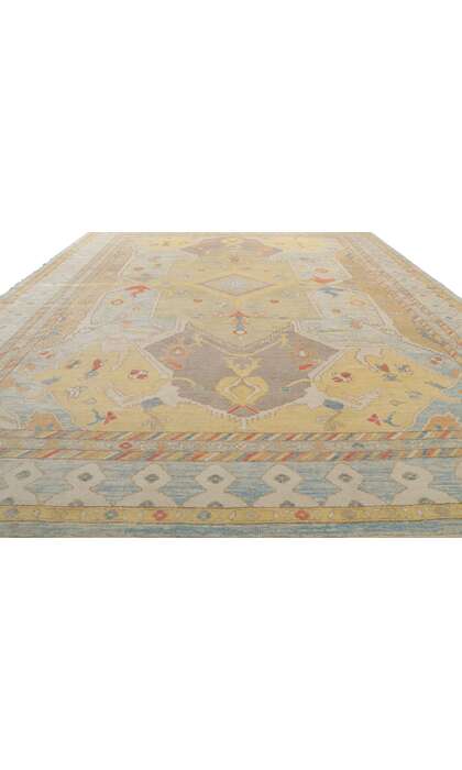 10 x 15 Colorful Oushak Rug 53782