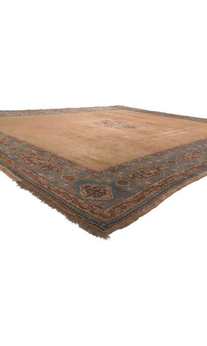 11 x 13 Antique Turkish Oushak Rug 72801