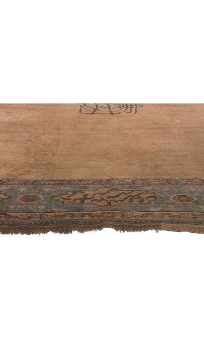 11 x 13 Antique Turkish Oushak Rug 72801