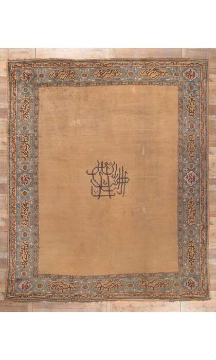 11 x 13 Antique Turkish Oushak Rug 72801