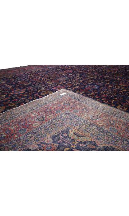 11 x 19 Antique Persian Kerman Rug 77185