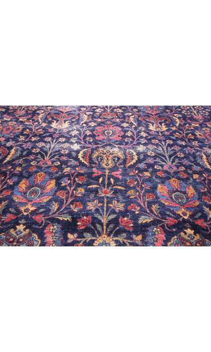 11 x 19 Antique Persian Kerman Rug 77185