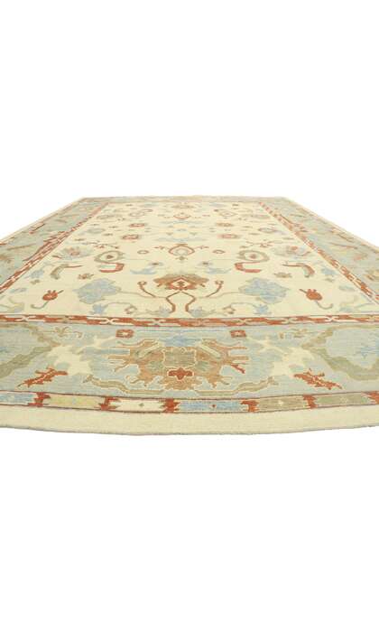12 x 17 Large Modern Oushak Rug 51519