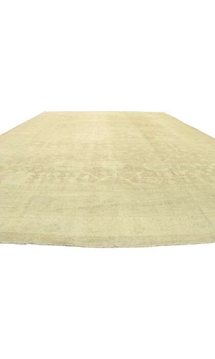 13 x 16 Modern Oushak Rug Neutral Colors 50867