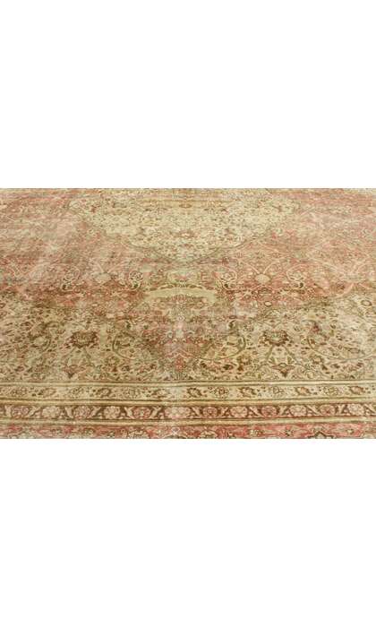 15 x 21 Antique Persian Tabriz Rug Hotel Size 76770