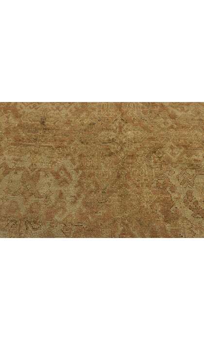 20 x 22 Oversized Antique Turkish Oushak Rug 73446