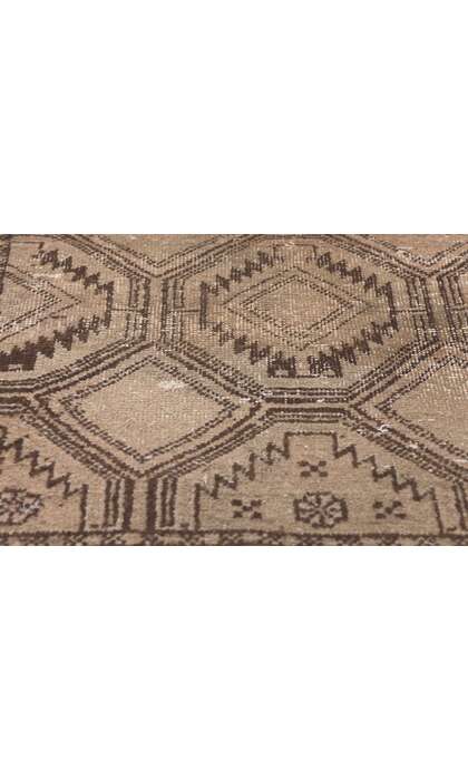 2 x 3 Rustic Antique Persian Tabriz Rug 78582