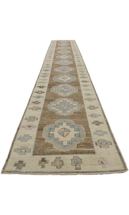 3 x 20 Extra Long Oushak Rug Runner 53590