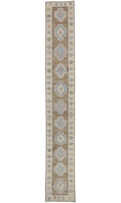 3 x 20 Extra Long Oushak Rug Runner 53590