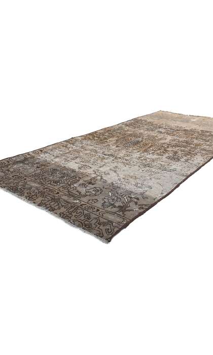 3 x 7 Faded Antique Persian Bakhtiari Rug 78602