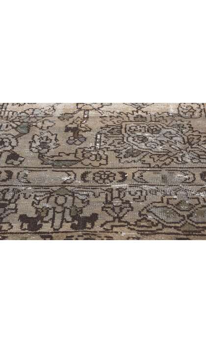 3 x 7 Faded Antique Persian Bakhtiari Rug 78603