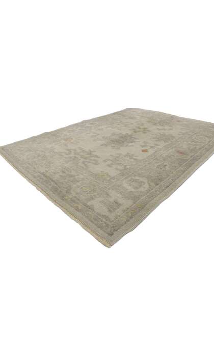 4 x 6 Modern Oushak Rug 53609