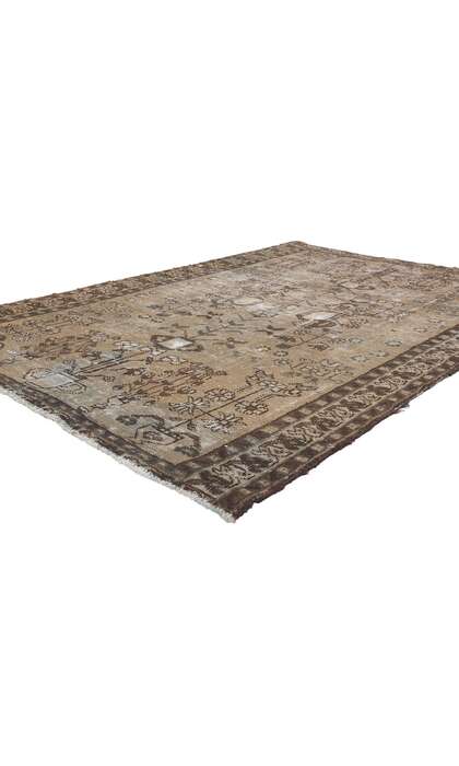 4 x 6 Antique Persian Modern Rustic Rug 78572