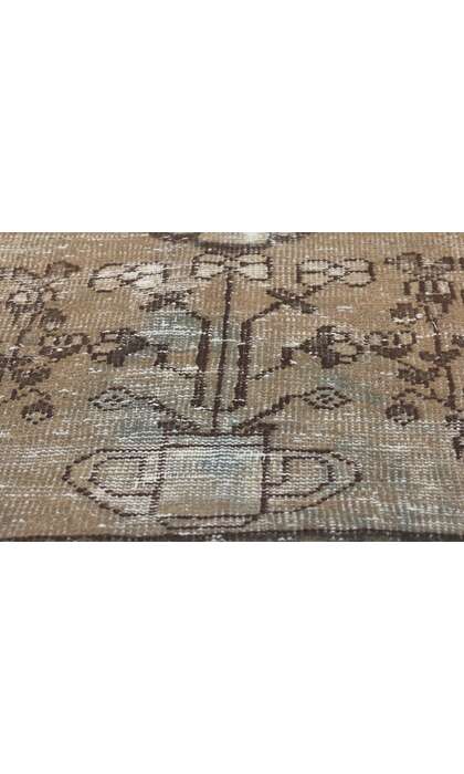 4 x 6 Antique Persian Modern Rustic Rug 78572