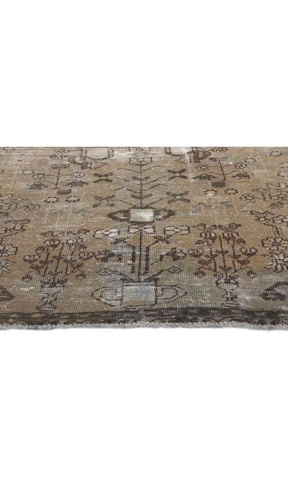4 x 6 Antique Persian Modern Rustic Rug 78572