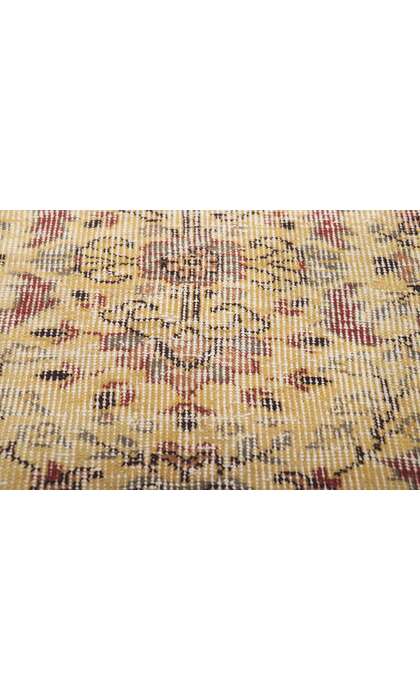 4 x 7 Vintage Turkish Sivas Rug 52590