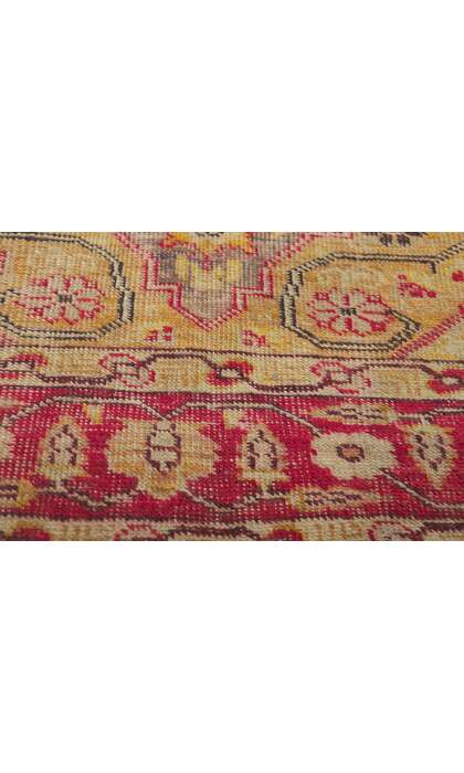 4 x 7 Vintage Turkish Sivas Rug 73906